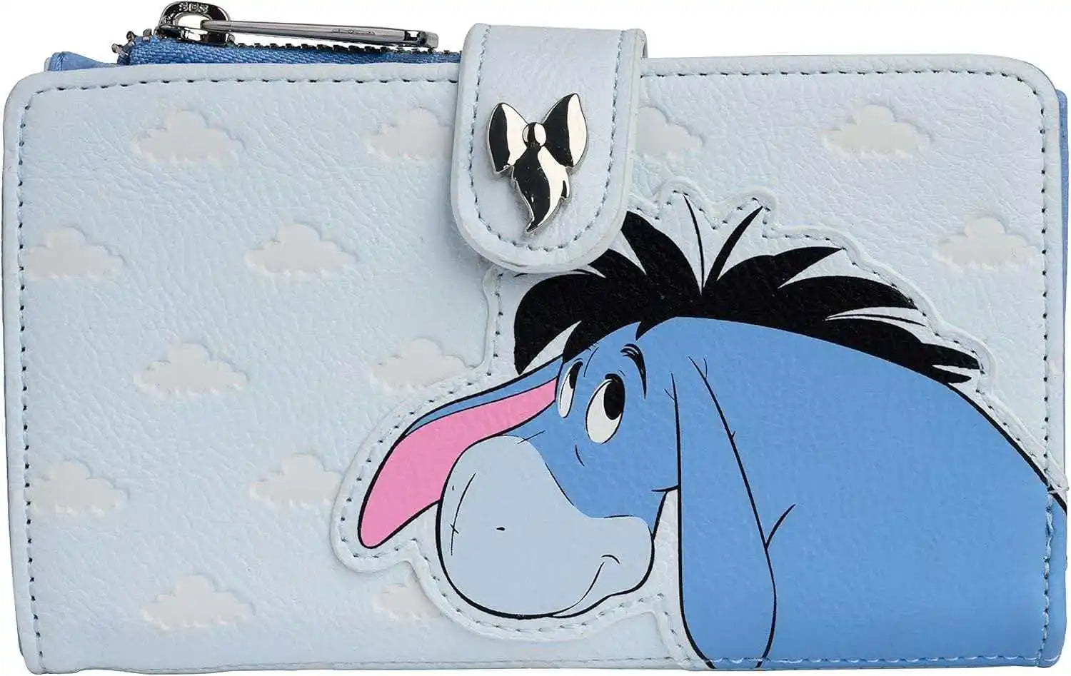15 Styles Loungefly Marie Cat /Winnie /Belle / Eeyore / Woody/ Floral Flap Zip Around Mini Wallet