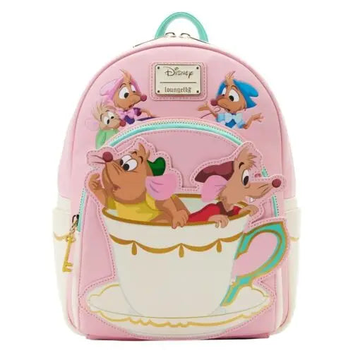 Loungefly backpacks, several varieties
