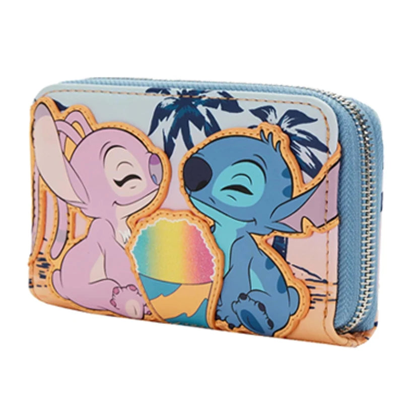 Lilo and Stitch Snow Cone Date Night mini backpack and wallet , Wallet “Loungefly” Bags and Wallets
