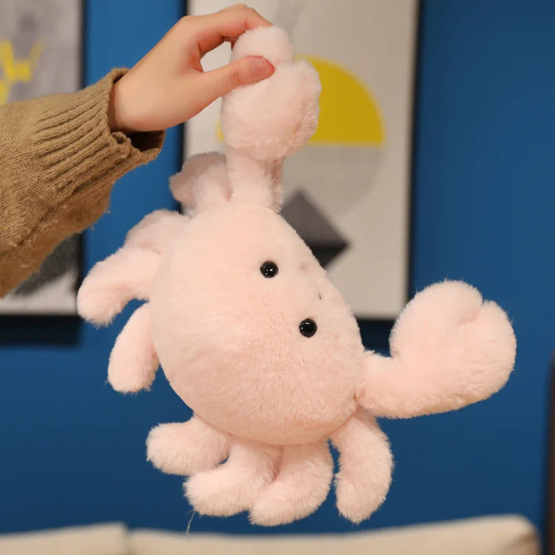 Precious Pastel Crab Plushie Toy
