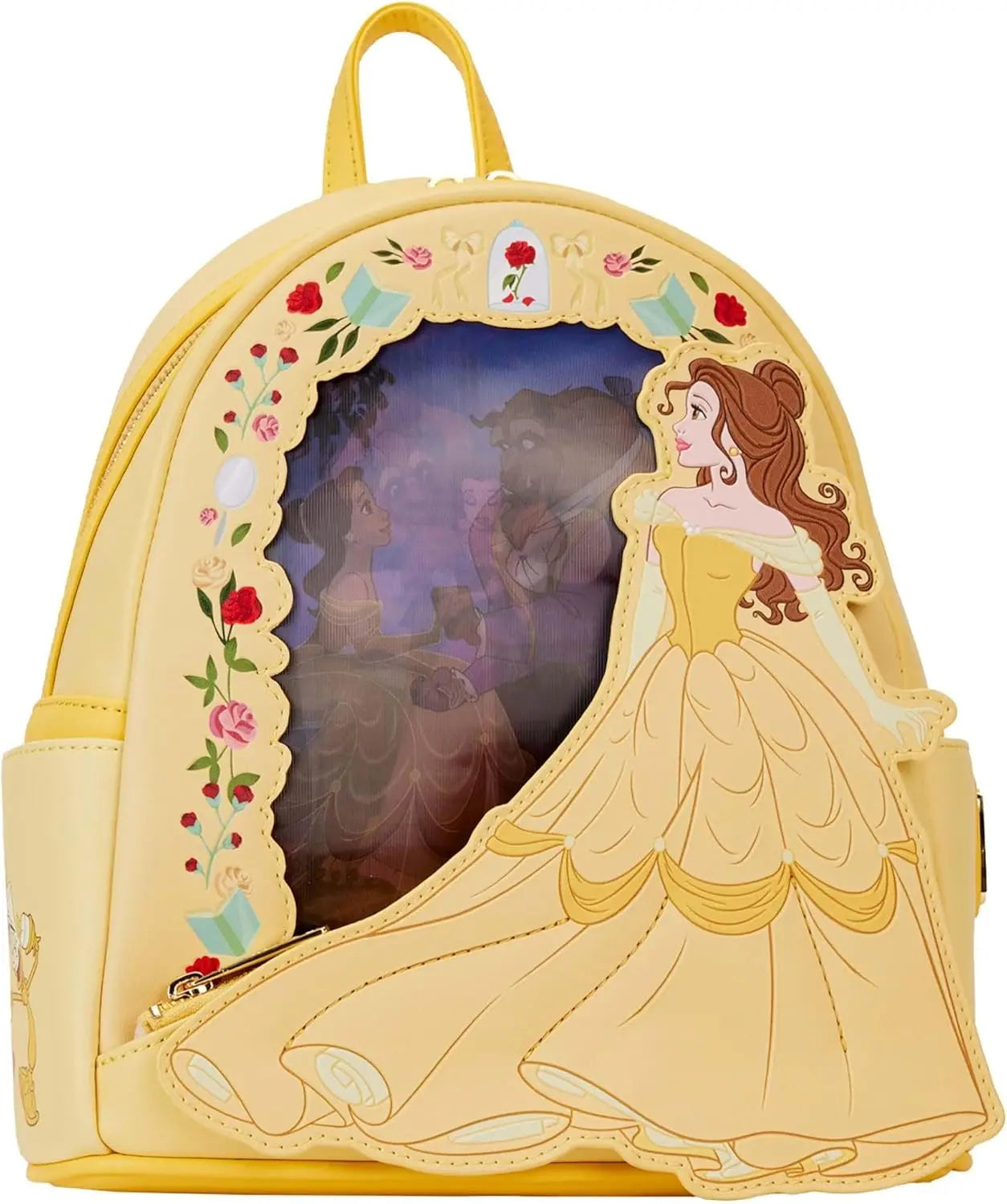 Loungefly backpacks, several varieties