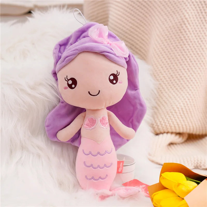 Quality Stuffed Doll Princess Style Mermaid Plush Dolls Best Gift Toys for Kids Girls Home Decor Birthday Present For Children