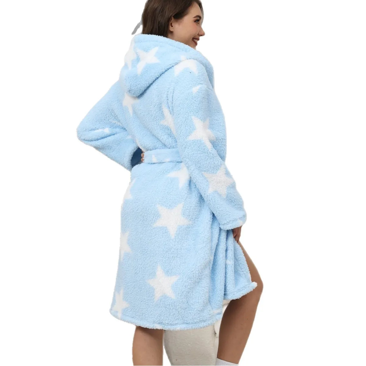 Fluffy starry robes for the starfish lovers in us all.