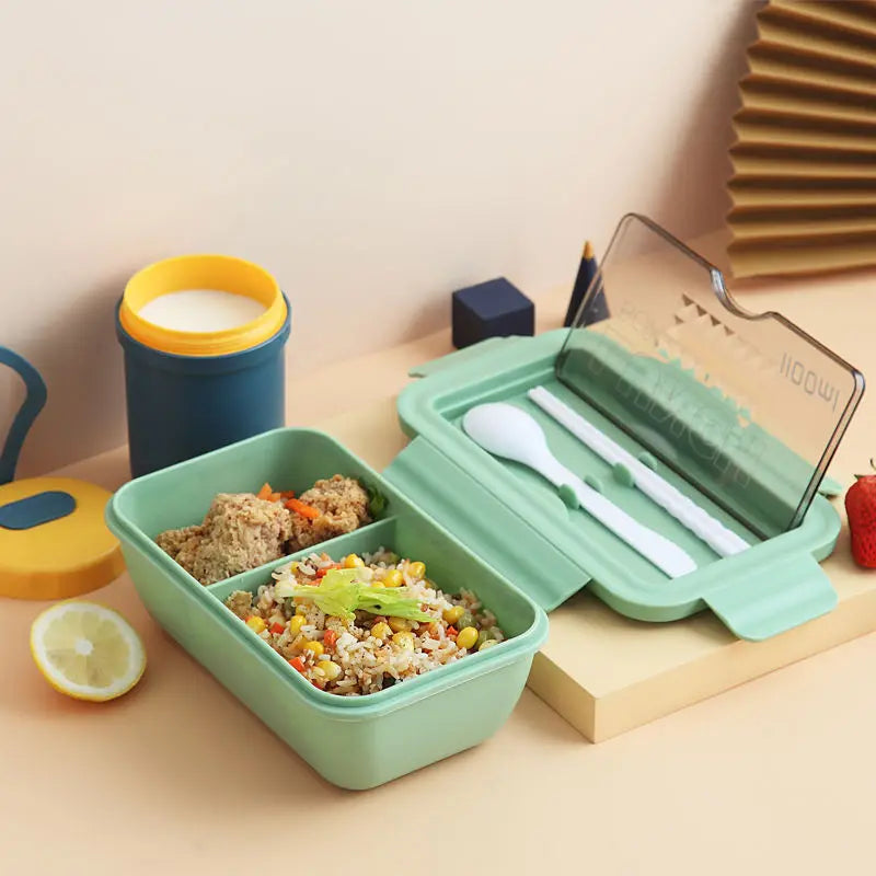 1pc Cute Lunch Box School Outdoor Camping Picnic Food Container