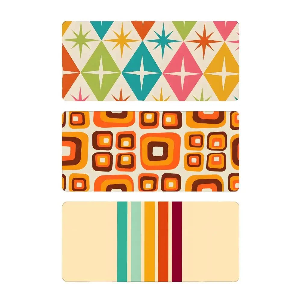 Classic Retro patterns vintage Art Mouse Pad Mousepad Large Gaming LockEdge Thickened PC Table Desk Mat