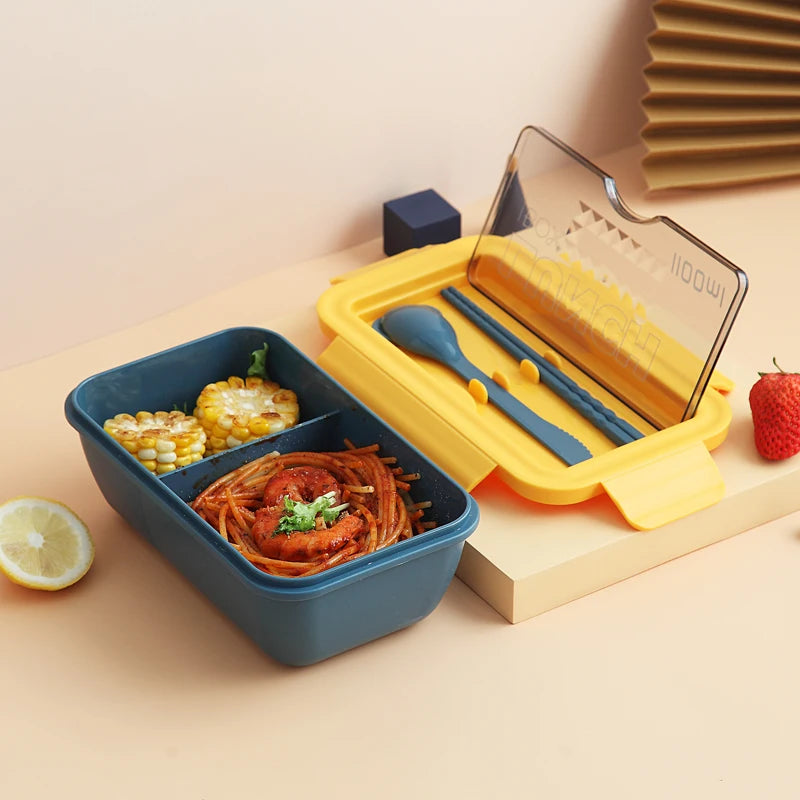 1pc Cute Lunch Box School Outdoor Camping Picnic Food Container