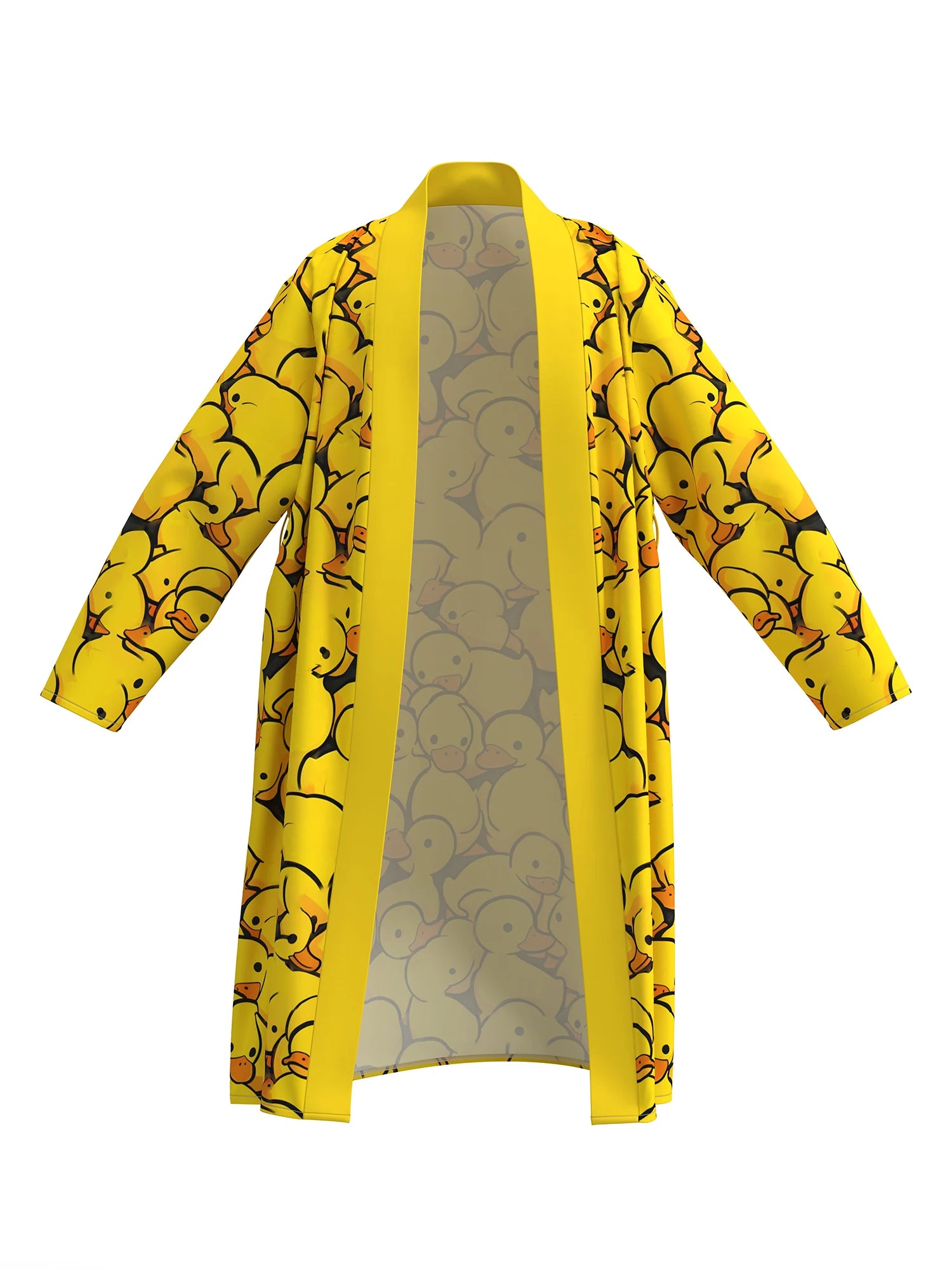 New men's nightgown, skin-friendly bathrobe 3D printed home casual quick-drying