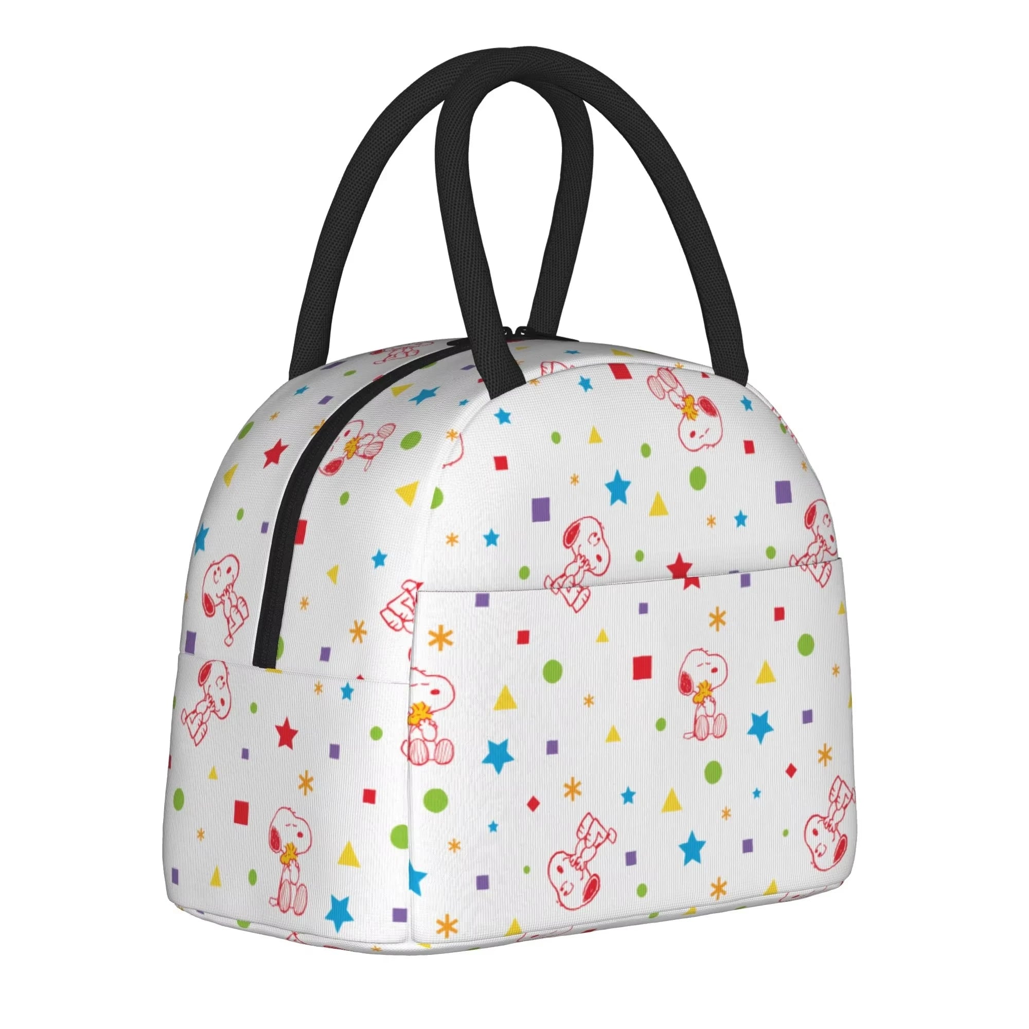 S-Dog-Snoopies Cartoon  Insulated Lunch Bag Cooler Bag Lunch Container  Leakproof Lunch Box Tote for Men Women Office  Picnic