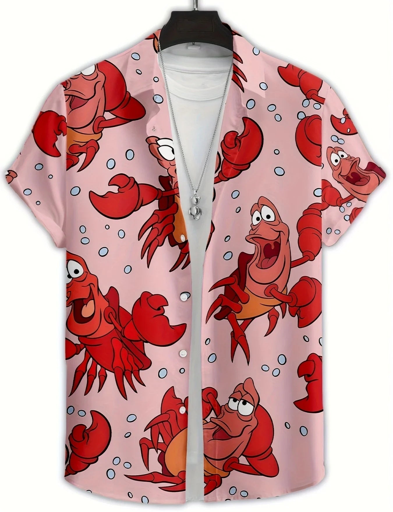 Sebastian the Crab Men’s Hawaiin Shirt