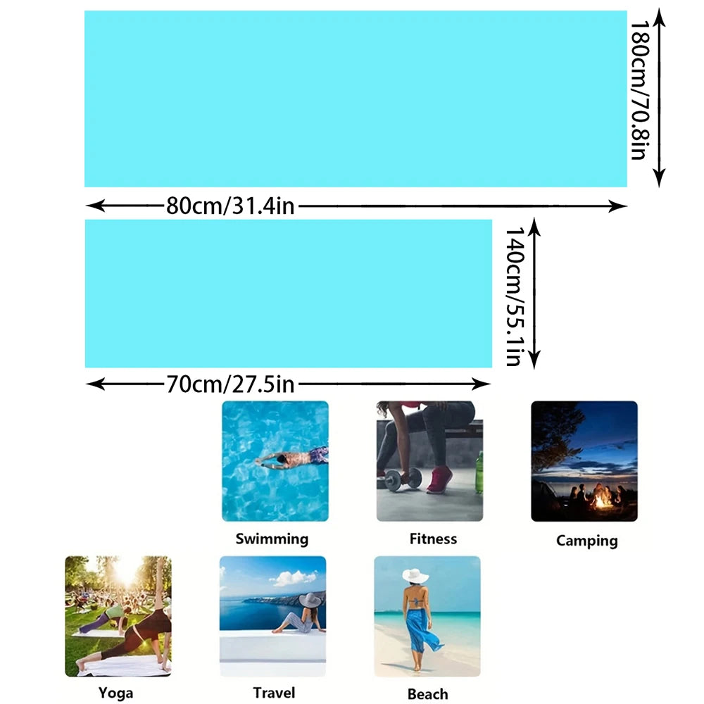 Versatile Polyester Beach Towel