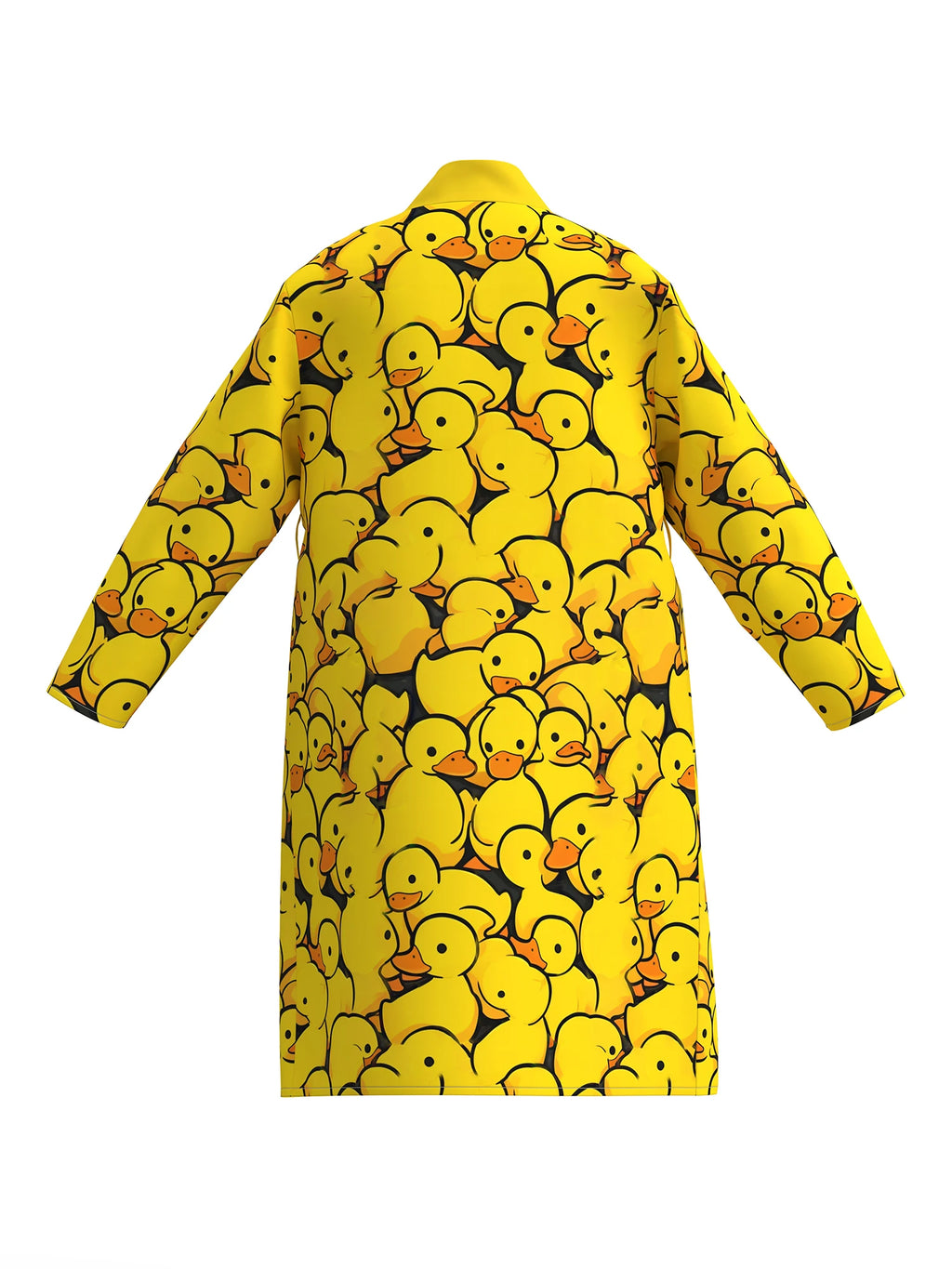 New men's nightgown, skin-friendly bathrobe 3D printed home casual quick-drying
