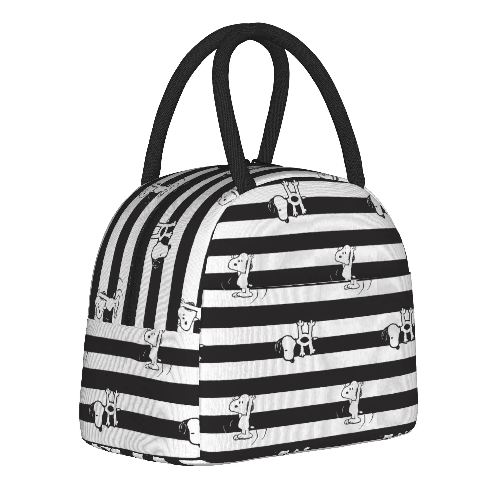 S-Dog-Snoopies Cartoon  Insulated Lunch Bag Cooler Bag Lunch Container  Leakproof Lunch Box Tote for Men Women Office  Picnic