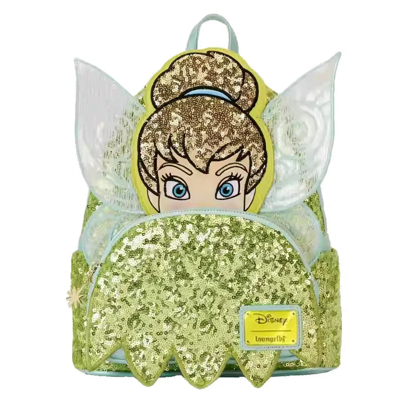Sequin Series Tinker Bell and Other  “Loungefly” Bags Magic Limited Edition