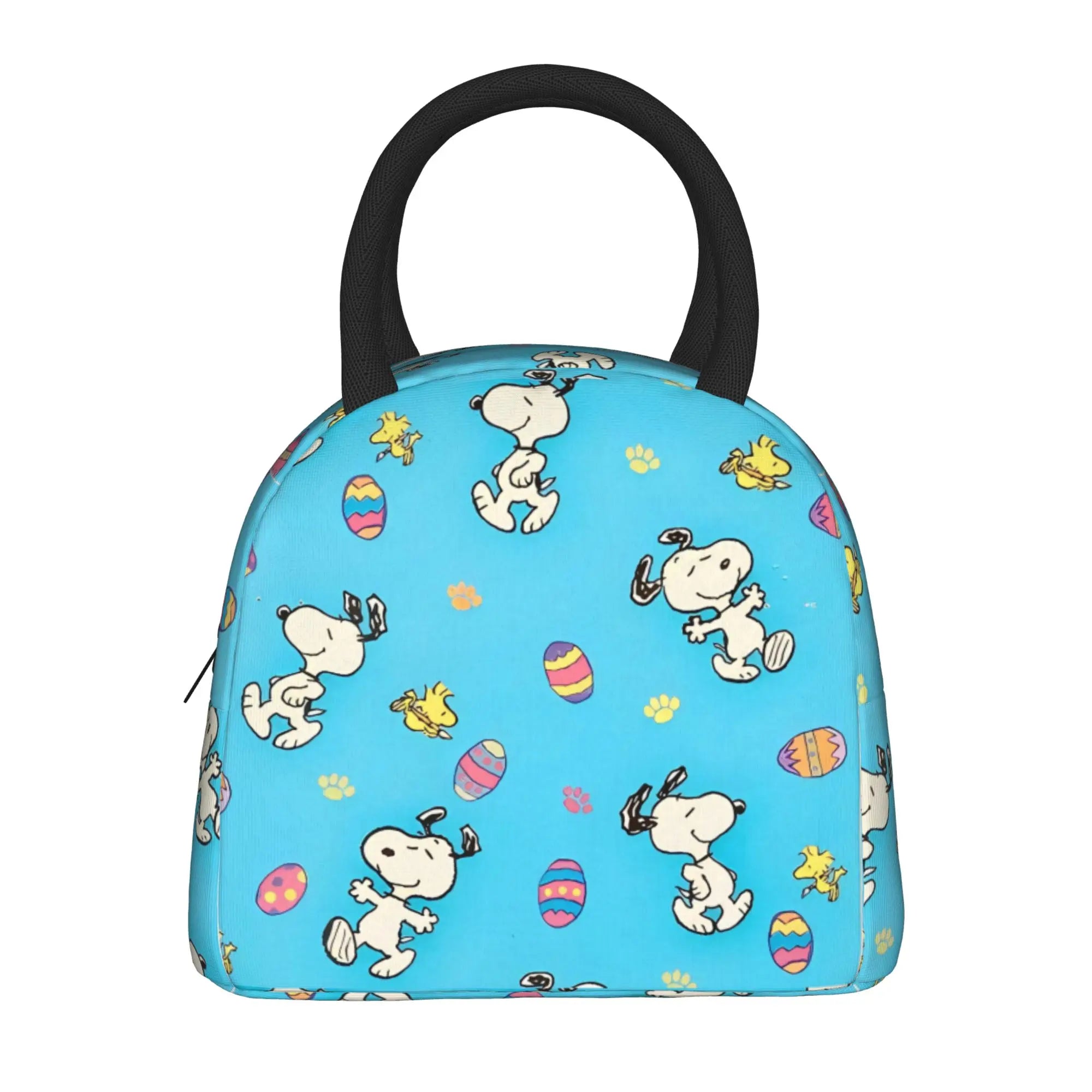 Snoopy Ice Cream Insulated Lunch Bag Cooler Bag Lunch Container Cartoon Leakproof Tote Lunch Box for Men Women Work  Picnic