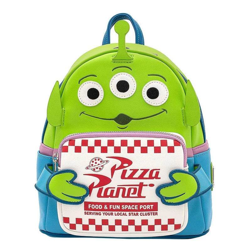 Loungefly backpacks, several varieties