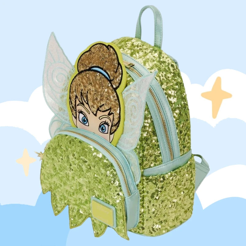 Sequin Series Tinker Bell and Other  “Loungefly” Bags Magic Limited Edition