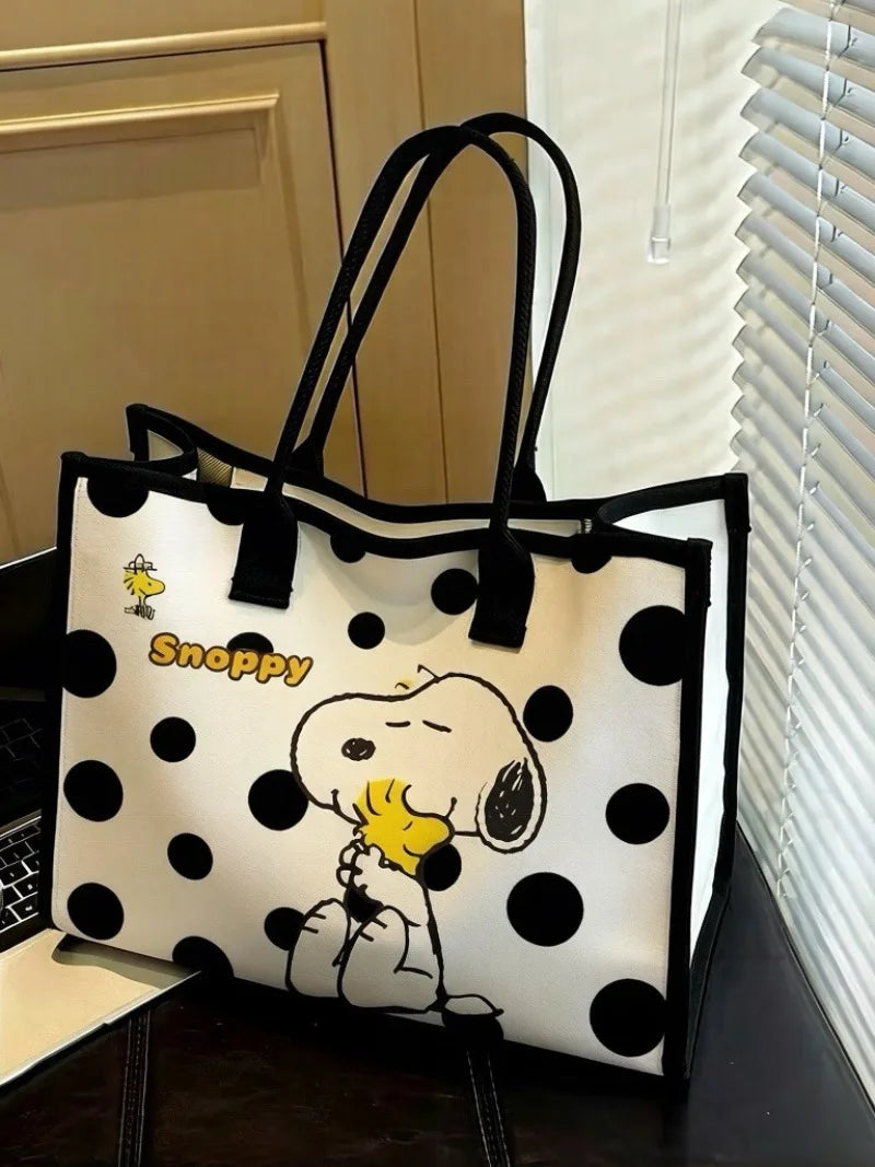 New Snoopy Cartoon Canvas Tote Bag