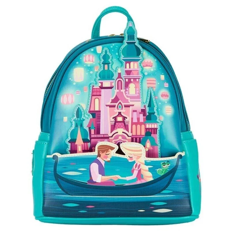 Loungefly Princess Series Manga Style Animated Collage Collection Mini Backpack