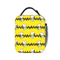 Snoopy Woodstock Riding Bike Insulated Lunch Bag Cooler Bag Reusable,Meal Container Cartoon Lunch Box Tote Food Bag Outdoor