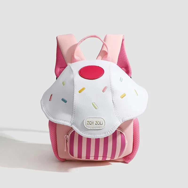 Mini and Cute Mushroom and Cupcake shaped backpack