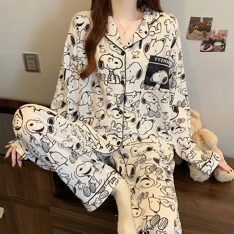 Snoopy Cartoon Pajamas