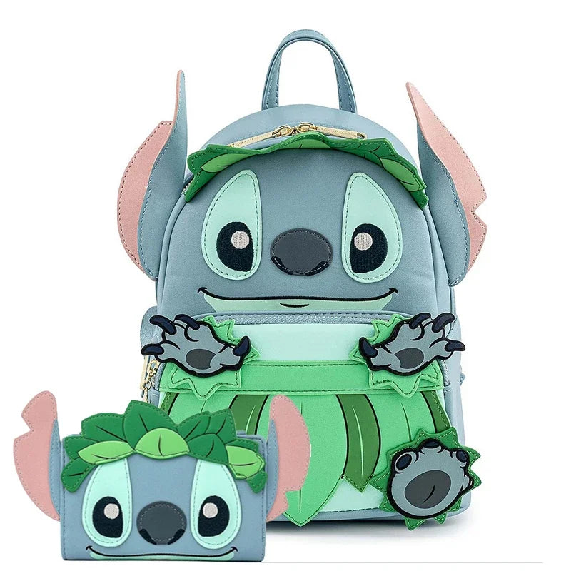 Lilo and Stitch Snow Cone Date Night mini backpack and wallet , Wallet “Loungefly” Bags and Wallets