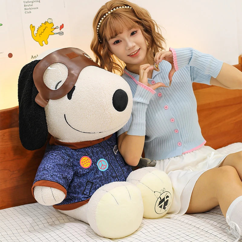 35-70cm Snoopy Plush Toys Large Cartoon Cute Plushie