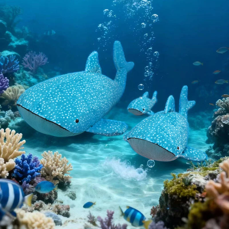 Whale Shark Plush Pillow
