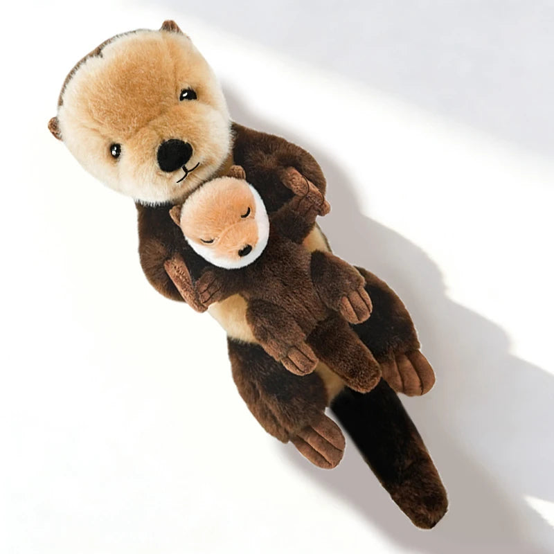Sea Otter & Crab Plush Doll