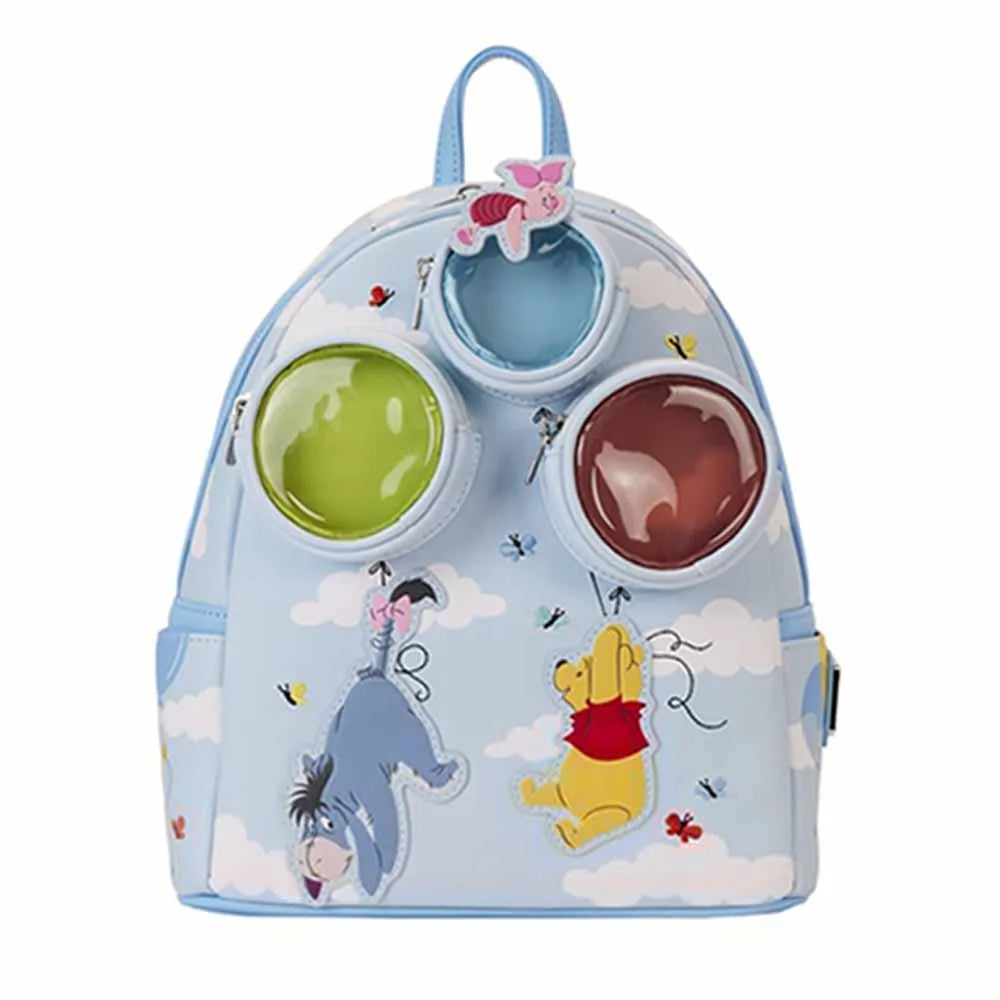 Loungefly backpacks, several varieties