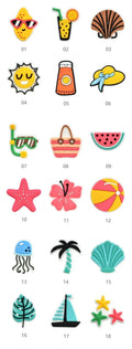 Beach Bag Charm Buckles