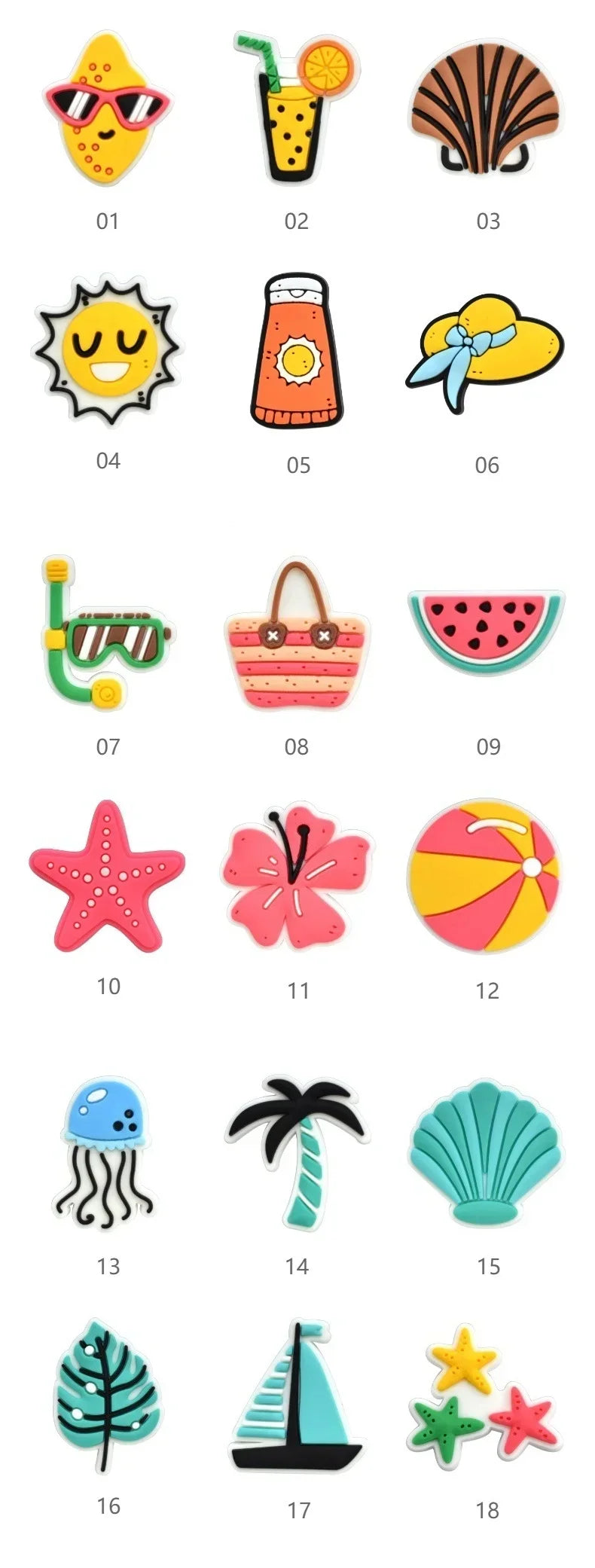 Beach Bag Charm Buckles