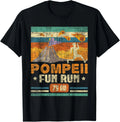 Pompeii Fun Run - Geography Volcanologist Volcanology T-Shirt Small