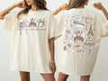 Adult and Children's Ratatouille Double-sided Cartoon Print Pure Cotton T-shirt, A Must-have for Childhood Food Animation Fans