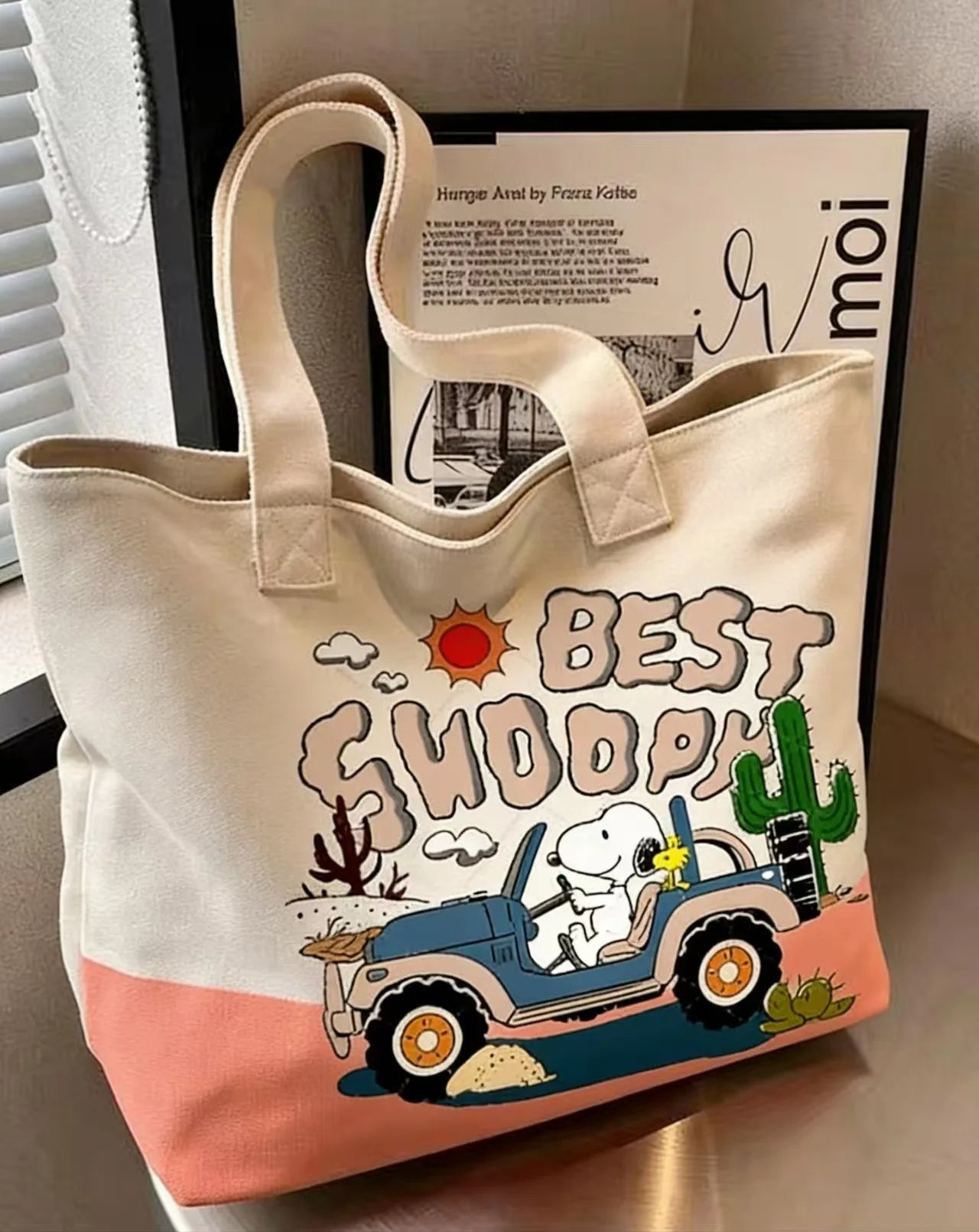 New Snoopy Cartoon Canvas Handbag and Backpacks