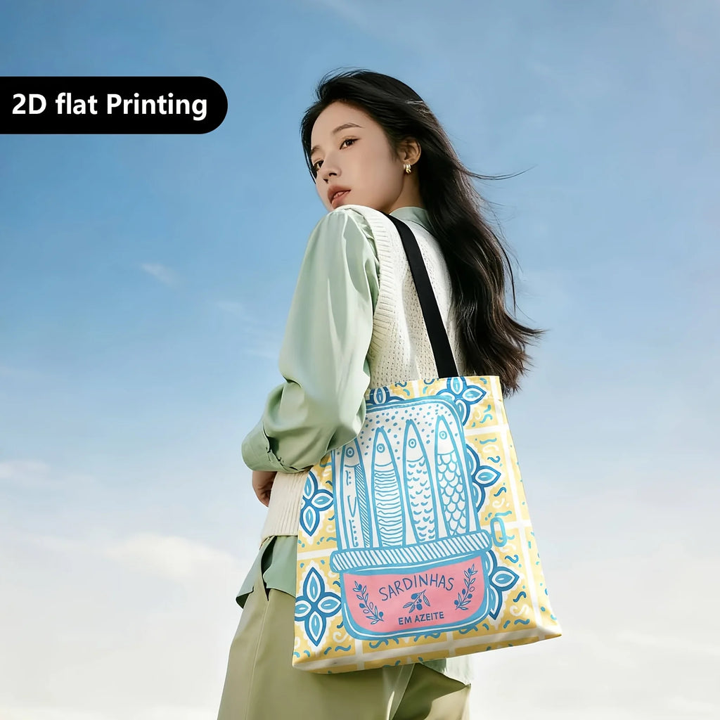 Sardine Tile Tote Bag