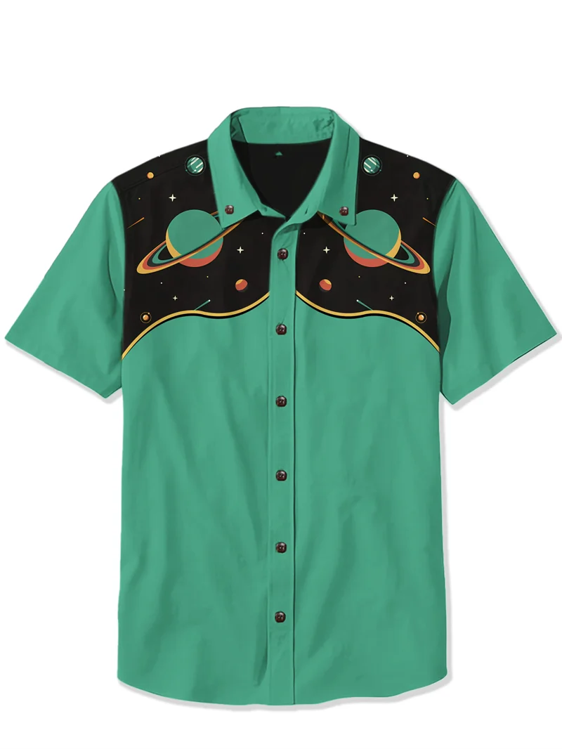 New Men's Summer Floral Casual Short Sleeved Shirt Comfortable Breathable High-quality Mens Top Ropa Y2k Barata Camisas De Homem