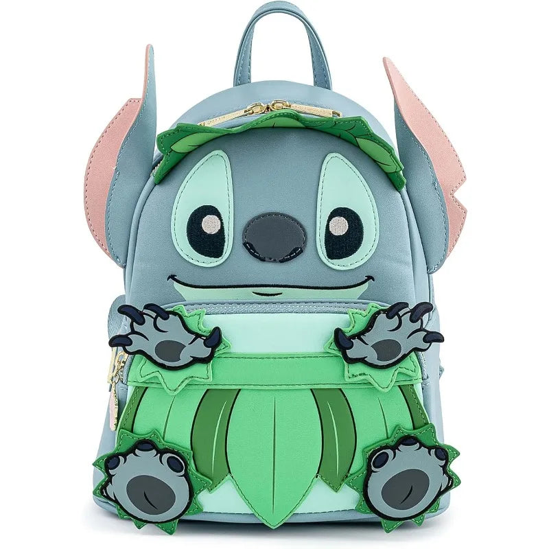 Original Lilo and Stitch Loungefly Cosplay Womens Double Strap Shoulder Bag Purse