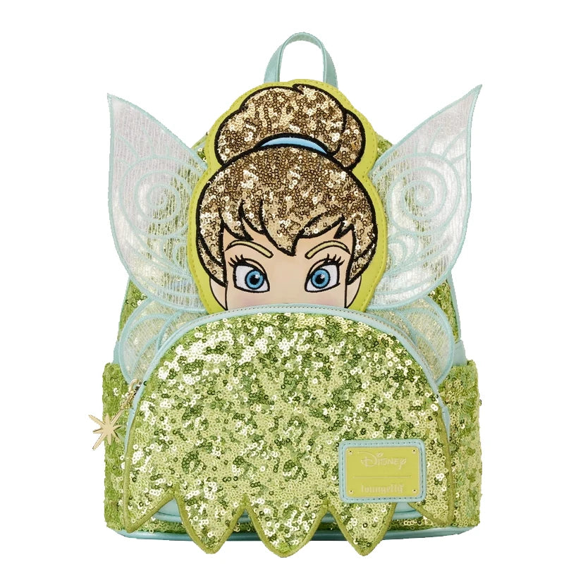 Sequin Series Tinker Bell and Other  “Loungefly” Bags Magic Limited Edition