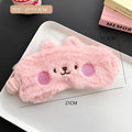 Cartoon Plush Sleep Mask
