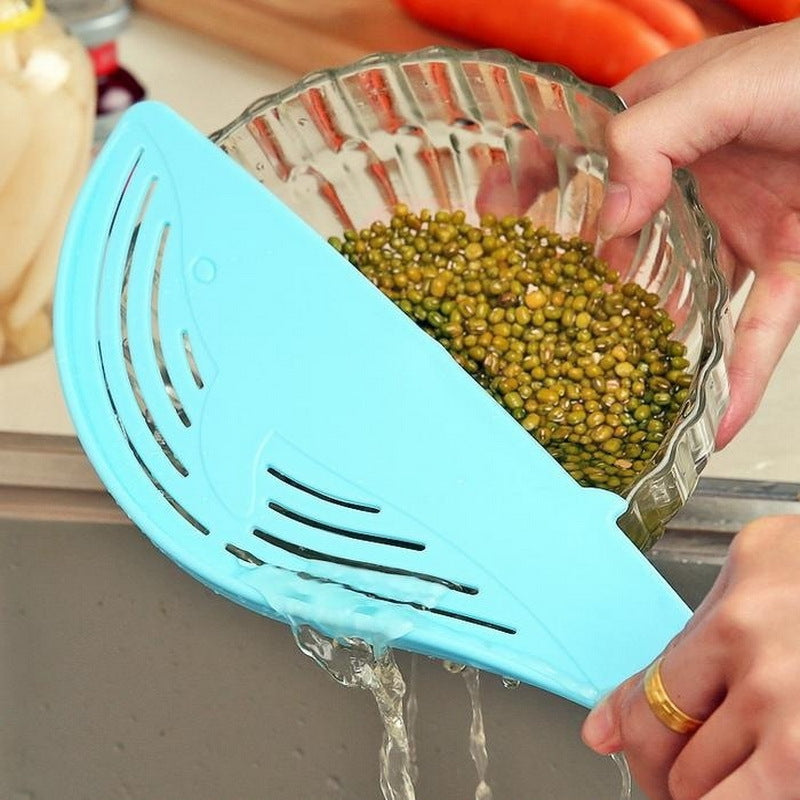 Whale-Shaped Kitchen Strainer Rack